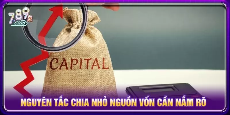 Nguyên tắc chia nhỏ nguồn vốn cần nắm rõ