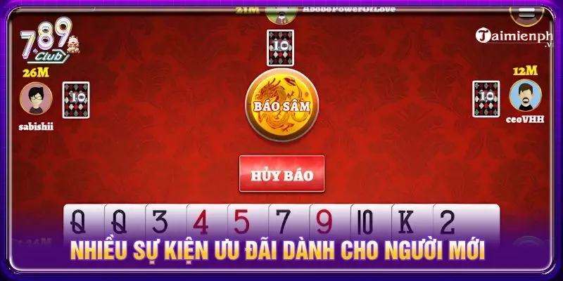 Nhiều sự kiện ưu đãi dành cho người mới