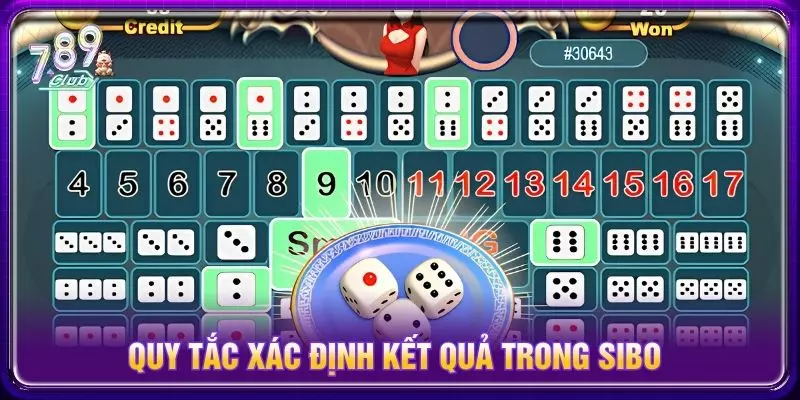 Quy tắc xác định kết quả trong sibo