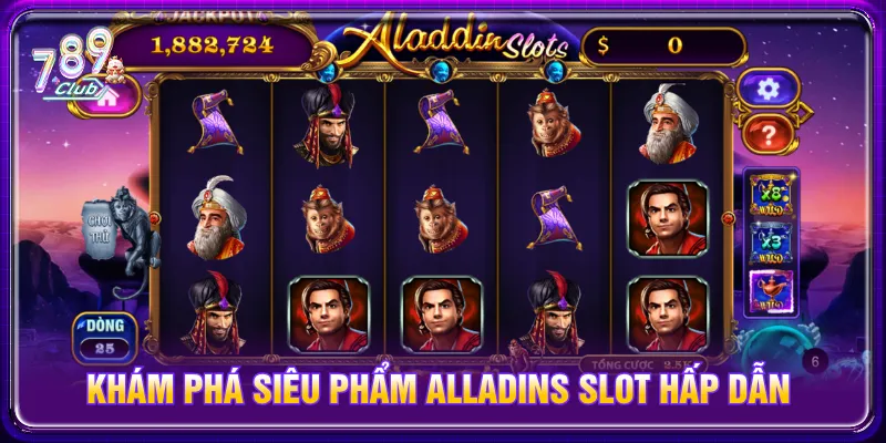 Alladins slot lấy cảm hứng chủ đề Ba Tư đầy thú vị
