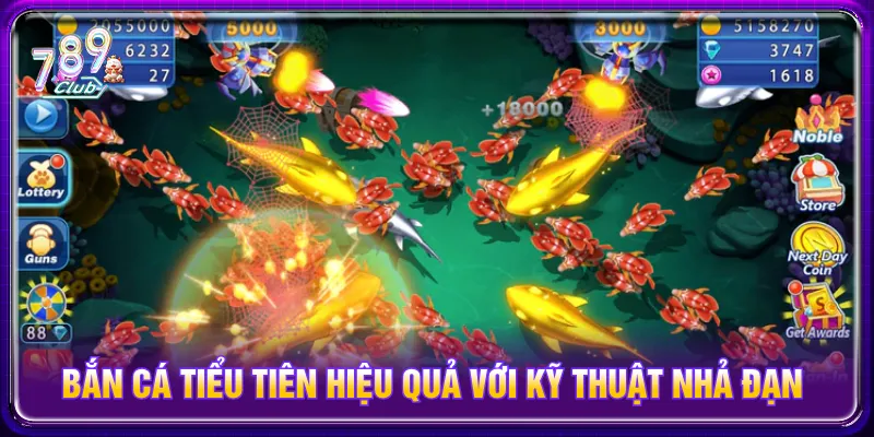 Áp dụng kỹ thuật bắn cá tiểu tiên tối ưu hiệu quả