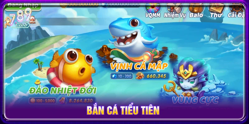 Bắn cá tiểu tiên với chủ đề huyền huyễn hấp dẫn