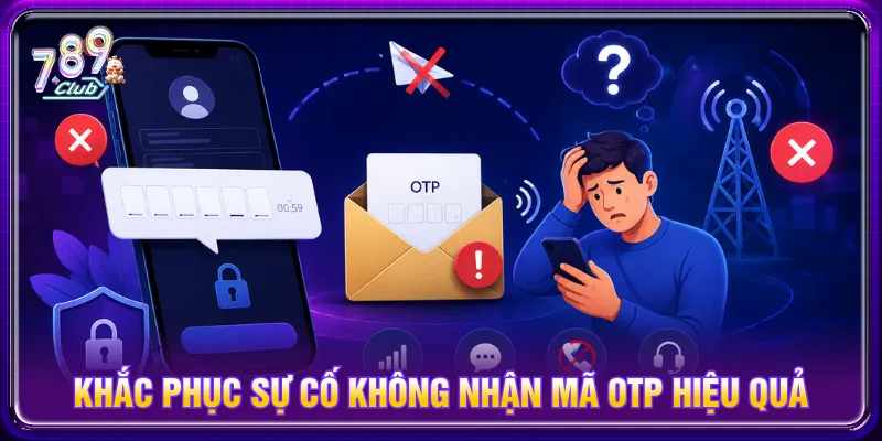 Khắc phục sự cố không nhận OTP tạo tài khoản hiệu quả